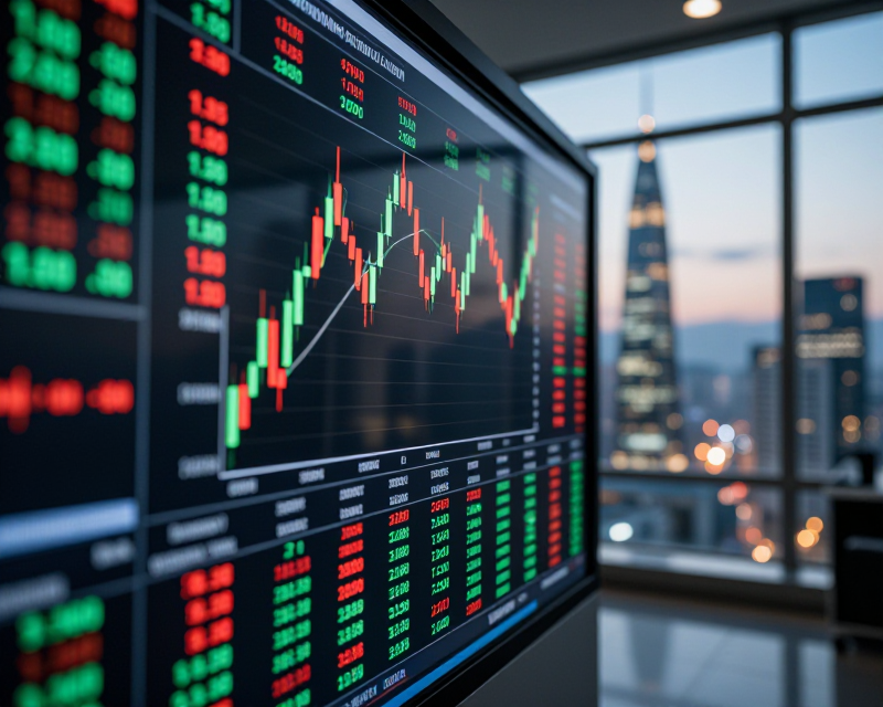 Stock Market Digital Display