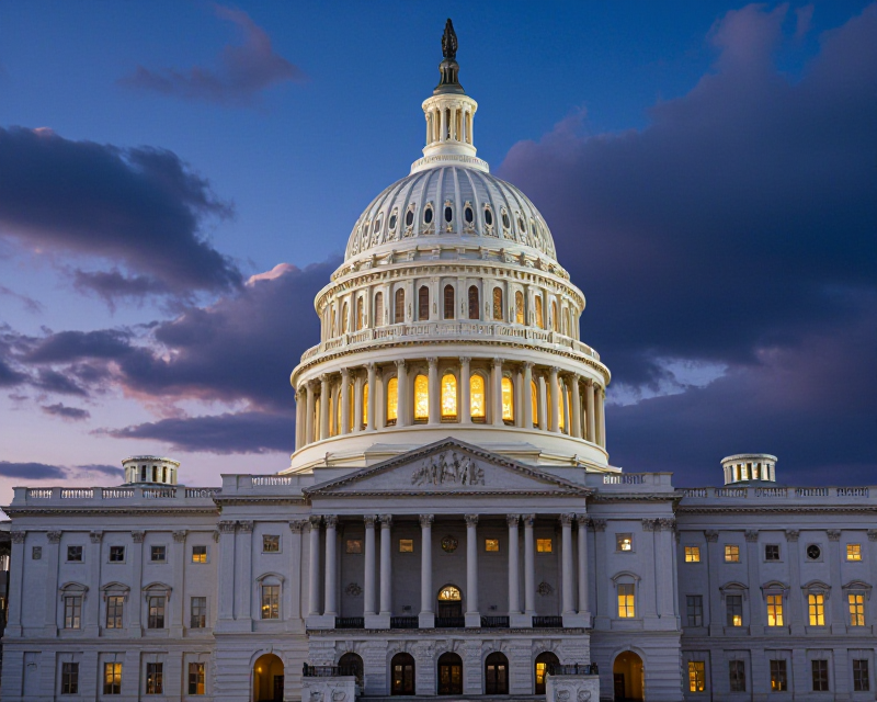 US Capitol at Twilight