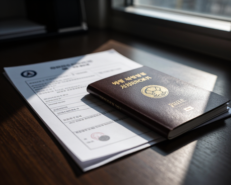 Immigration Documents and Passport