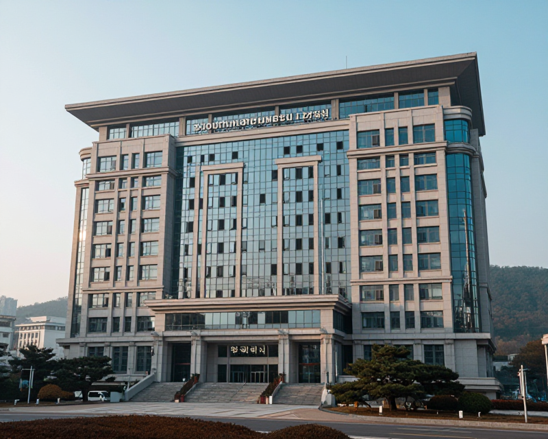 Korean Government Building Atmosphere