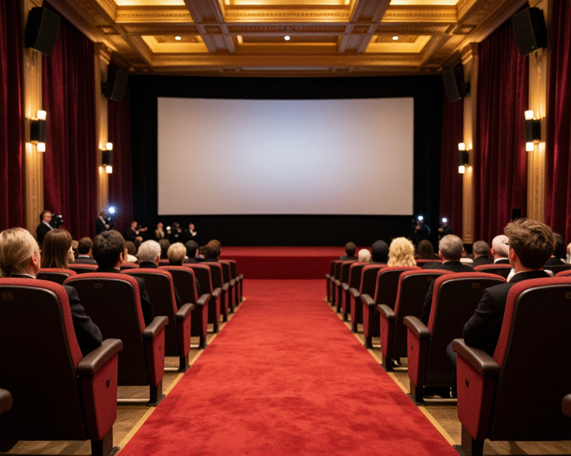 Cinematic Film Festival Atmosphere