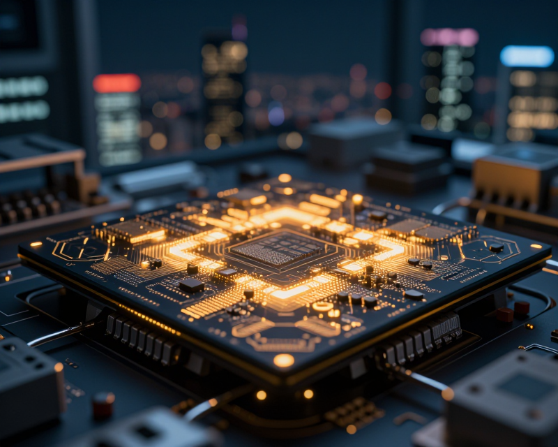 Semiconductor Tech Glow