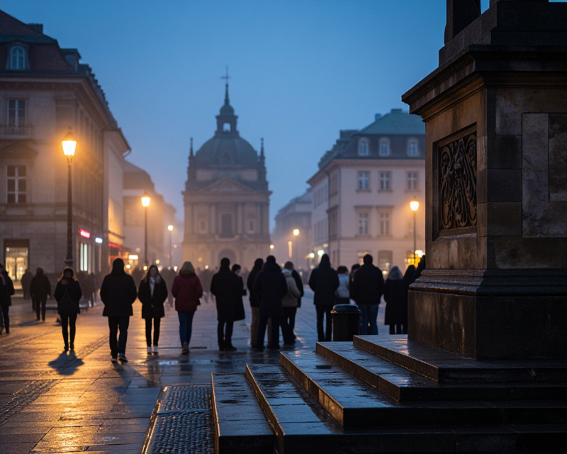 European protest atmosphere