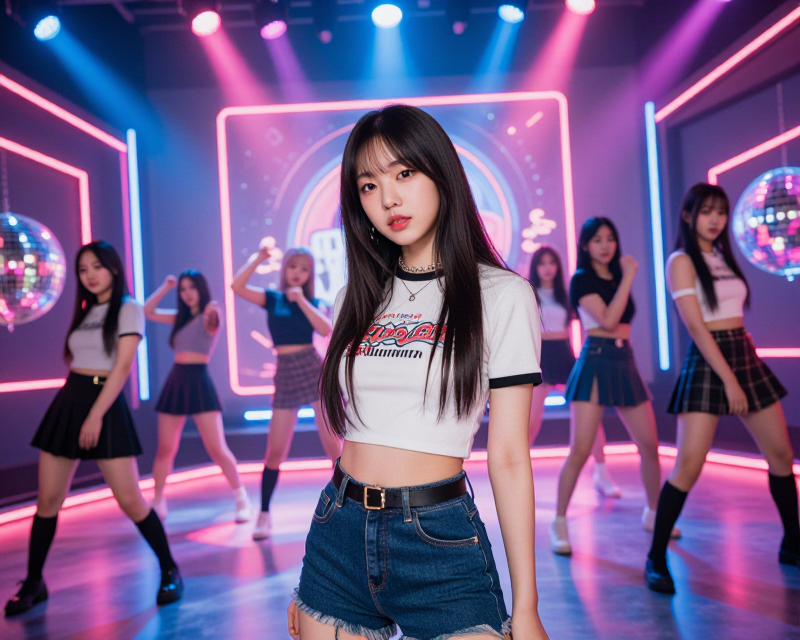 K-pop Retro Vibe