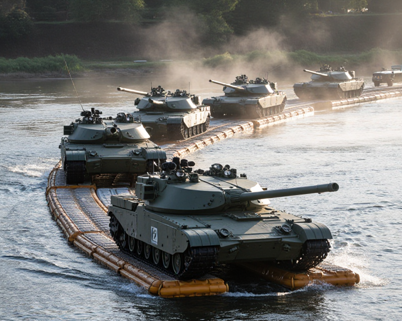 Military Drill at Namhan River