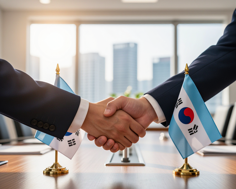 Diplomatic Cooperation Scene