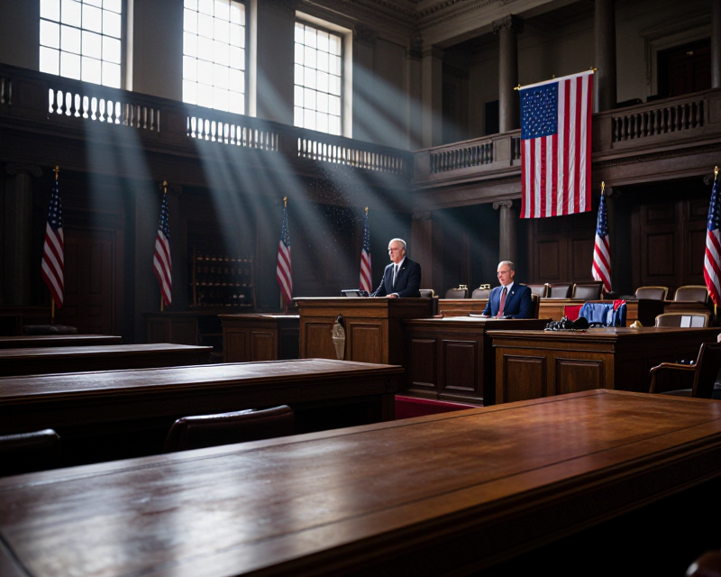 US Senate Politics Concept