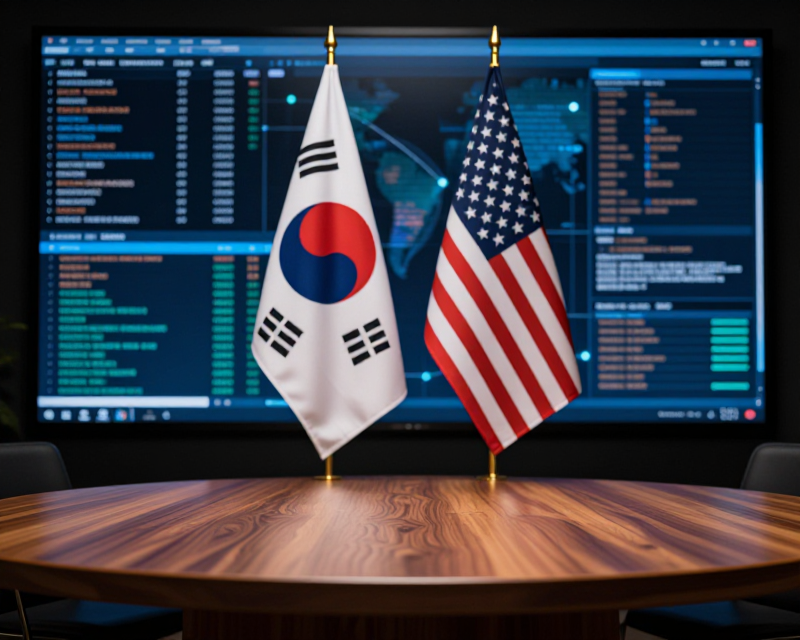 Symbolic representation of trade tension