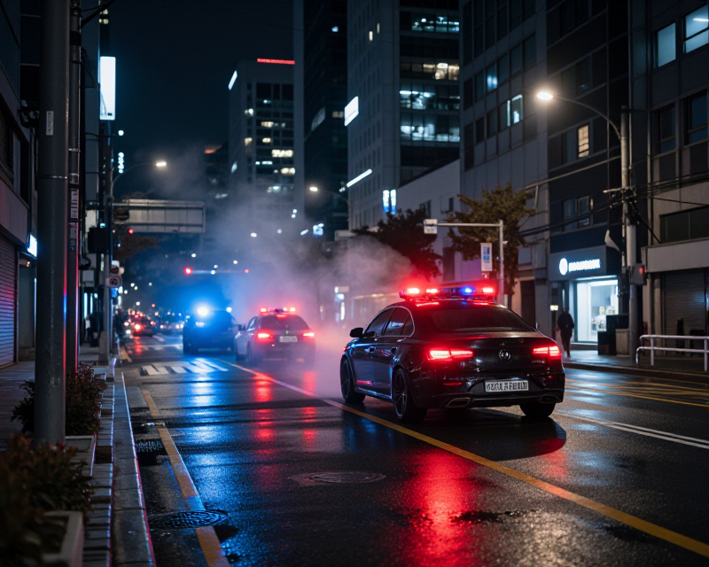 Seoul Urban Emergency Scene