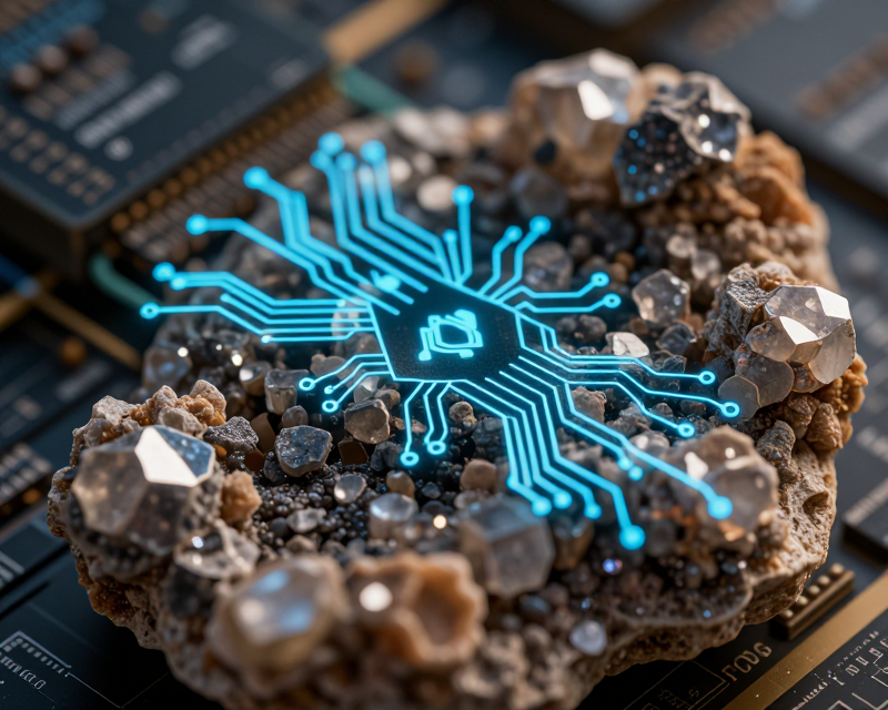 Symbolic Fusion of Technology and Minerals