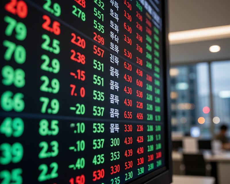 Stock Market Digital Display