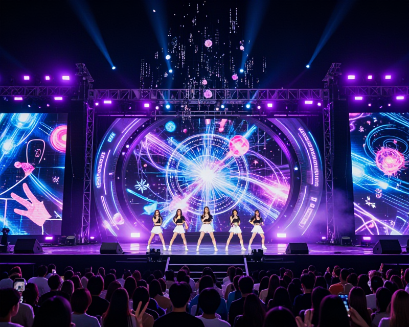Dreamy K-pop Night Concept